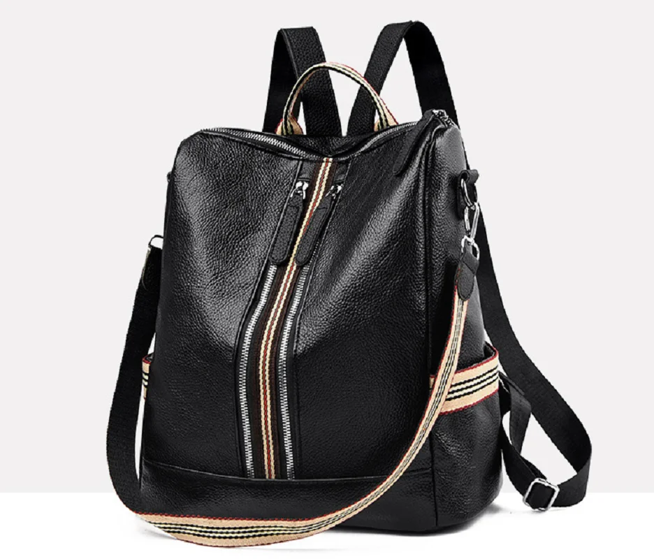 

Модный вместительный женский дорожный рюкзак, винтажные кожаные женские сумки на плечо, школьные сумки-тоуты, рюкзаки