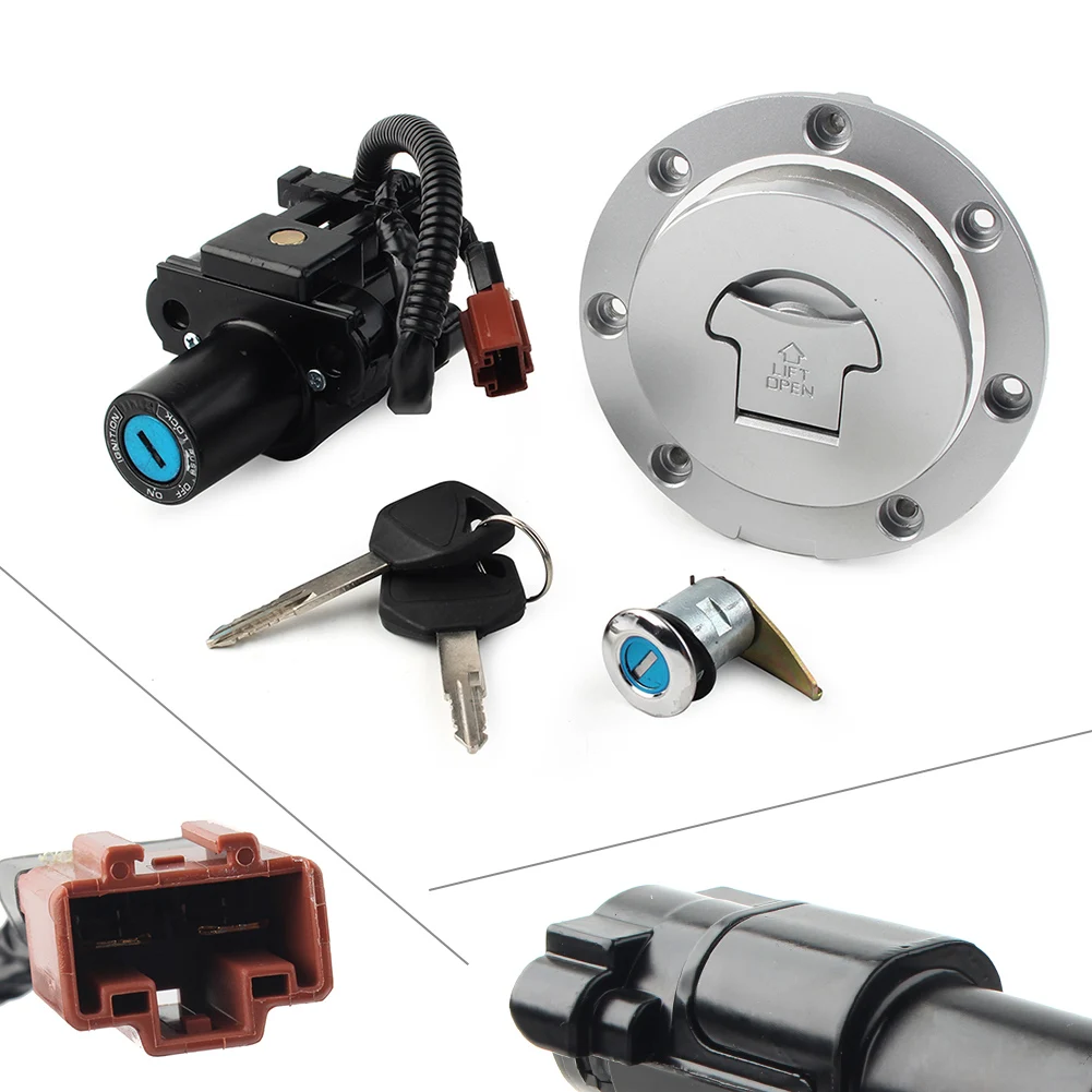 

Motorcycle Ignition Switch Fuel Gas Cap Seat Lock Key For Honda CBR 600 1000 RR 600RR 1000RR 2008 2009 2010 2011 2012 2013 2014