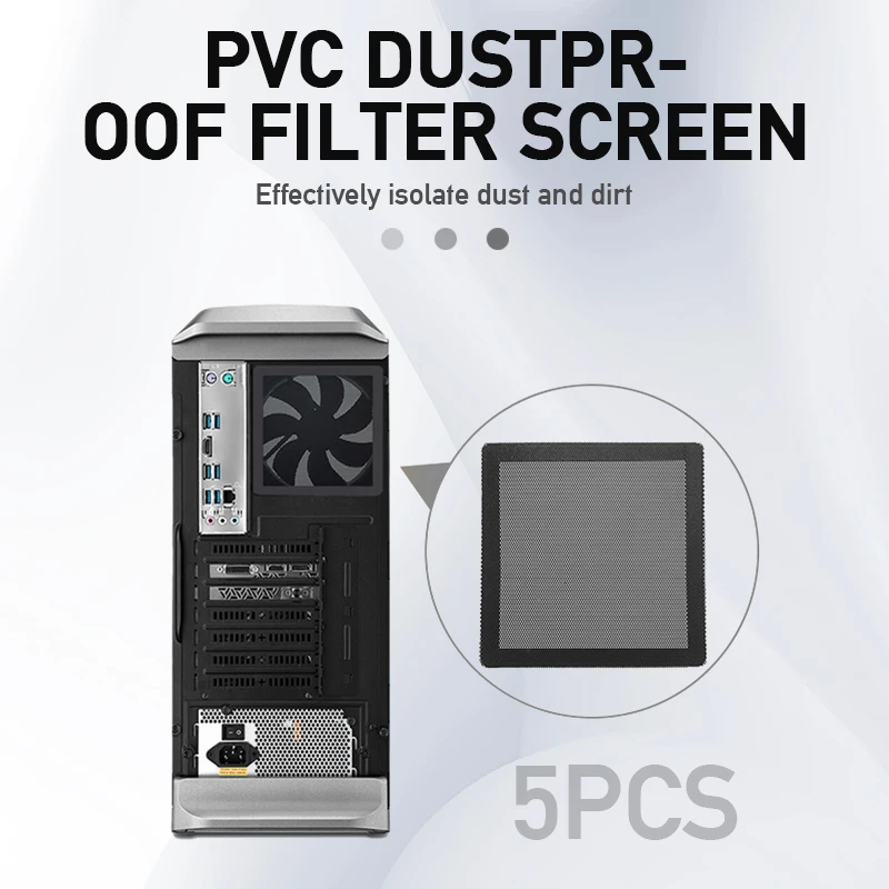 12-36cm Magnetic Frame Dust Filter for PC Computer Case Cooling Fan Power Supply