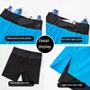 Double-deck Outdoor Marathon Basketball Running Mens Gym Fitness Run Shorts Quick Drying Pocket Traning Jogging Workout Shorts 2