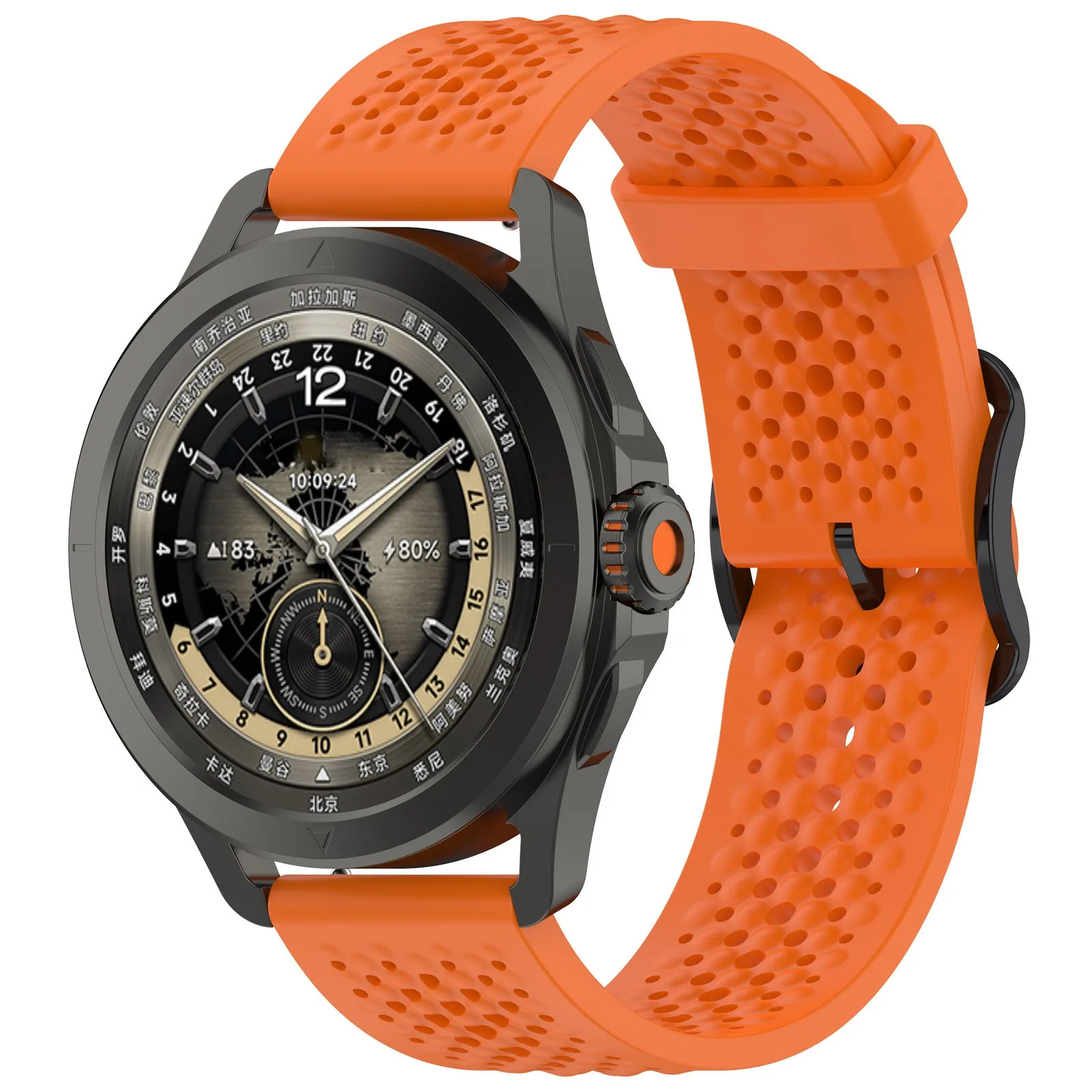 Premium Liquid Silicone Watch Band - Original Color Bracelet Strap