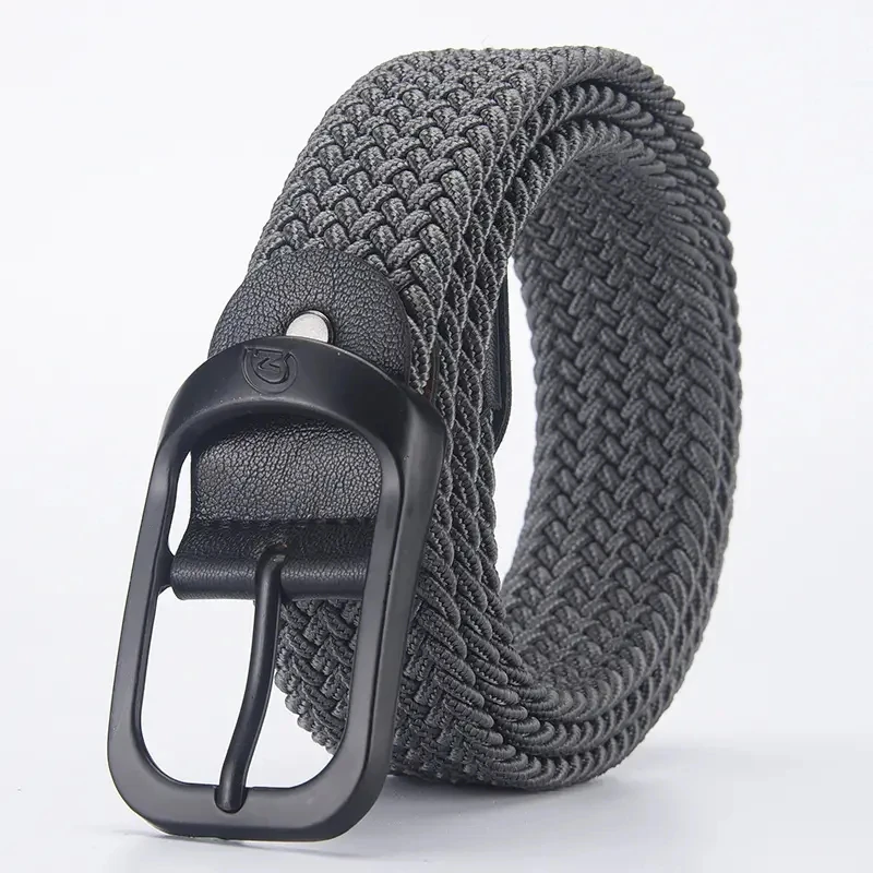 2023 Herren- und Damenmode Nylon-Gürtel Legierung Lässiger Gürtel Damen Wilder Stretch-Jeansgürtel Dekoration Ins Wind Luxusmarkendesign – Detail 16
