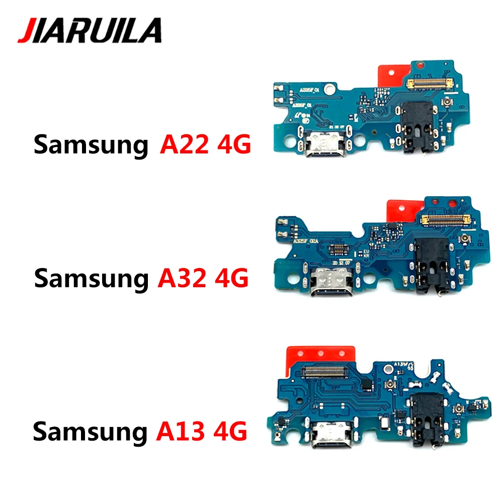 

10Pcs USB Charging Port Connector Board Flex For Samsung A13 A32 A22 4G 5G A135F A136F A225F A226F A325F A326F Charging Port