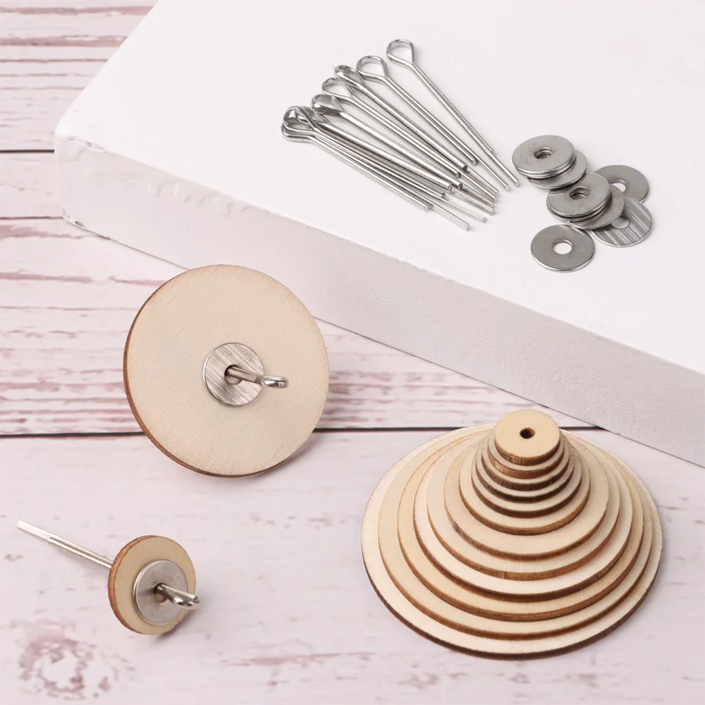 10 Sets Wood Joints Connectors For Handmade Teddy Bear Craft Children Kids Toy DIY Scrapbooking Manual Handicraft Accessory 5