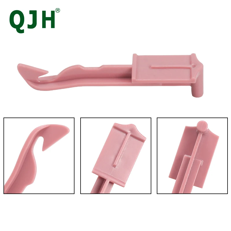 QJH 10Pcs Knitting Machine Parts For 22/40/48 Needle Knitting Machine Parts Red White Hook, Crochet Thread for Crochet