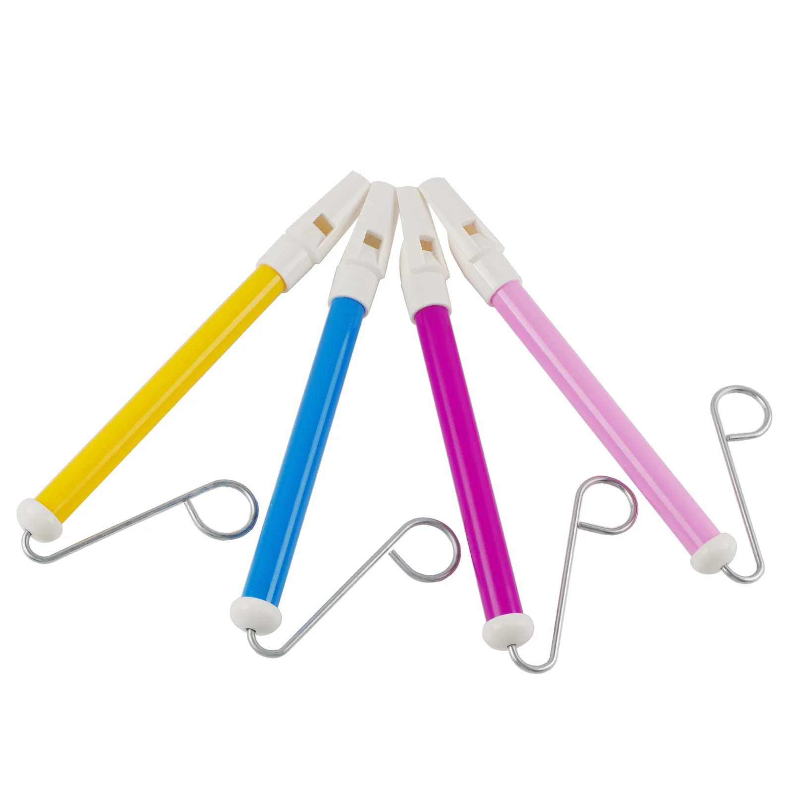 Kids Slide Whistle SW1-BU Kids Slide Whistle With Steel Sliding Rod Musical Instrument Toy For Children Kazoo Flute Parent-Child Games Party Favors