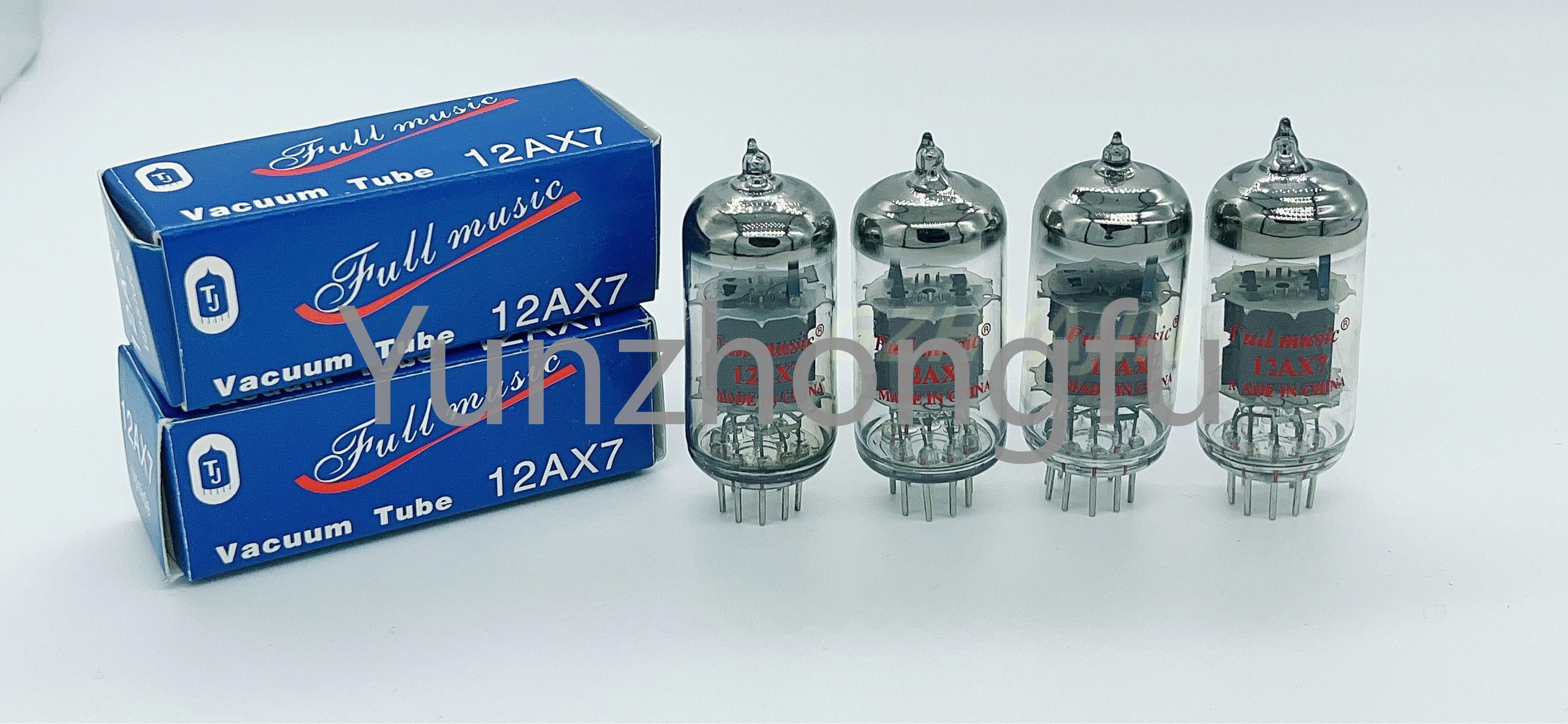 12 Ax7 Ecc83 12 Au7 Ecc82 Tubo Elettronico Gold Foot Gold Word Low Noise New Fullmusic Full True