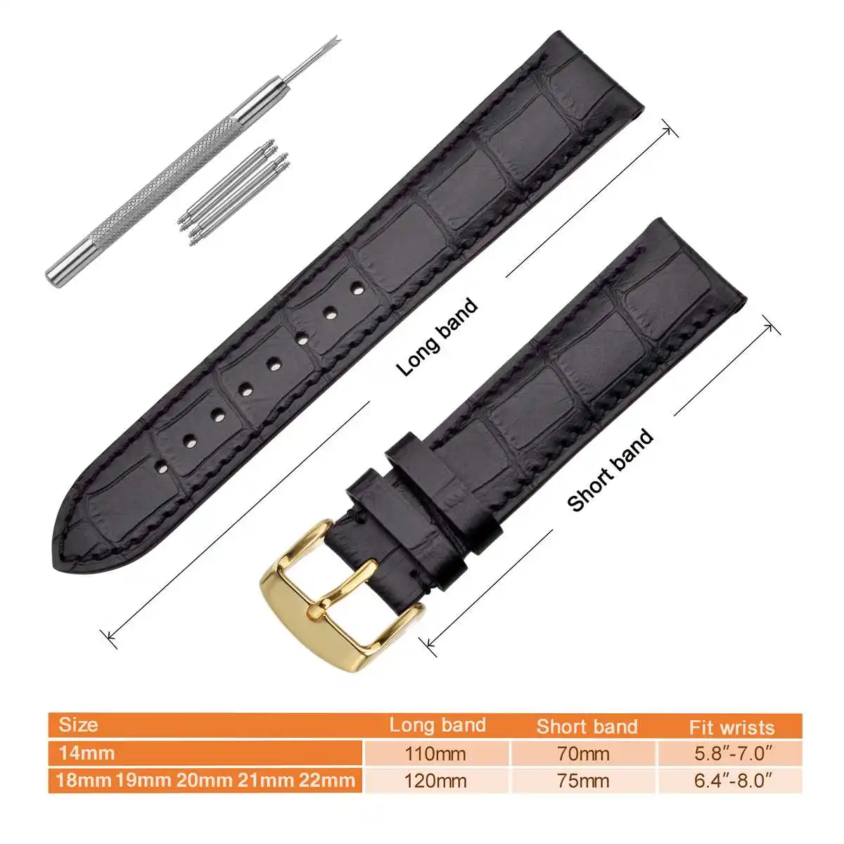 ANNEFIT Ż  ð , 簢 Ǿ ׷, 18mm, 20mm, 22mm ,  , θ ƿ Ŭ