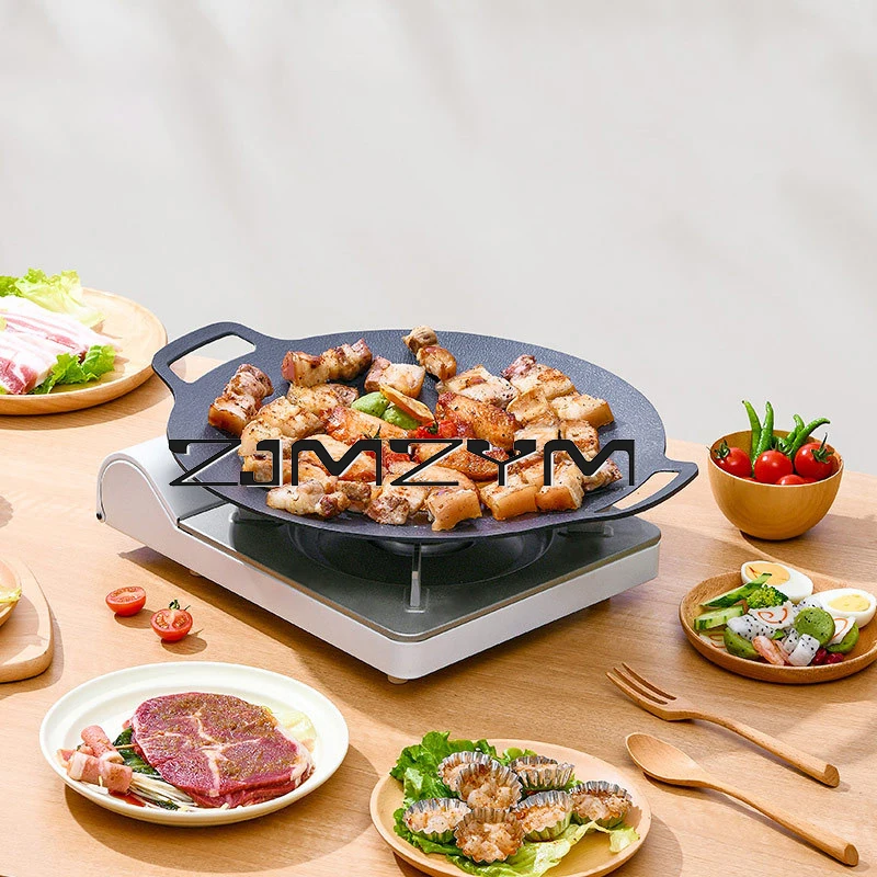 Piastra In Ghisa Per Barbecue Con 3 Gambe – 45 Cm, Con Custodia Portatile, Per Esterni E Falò