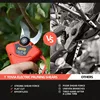 25mm SK5 Alloy Steel Titanium Gold Diamond Cutting-Blade Electric Pruning Shears Blades Cordless Pruner Sharp 4