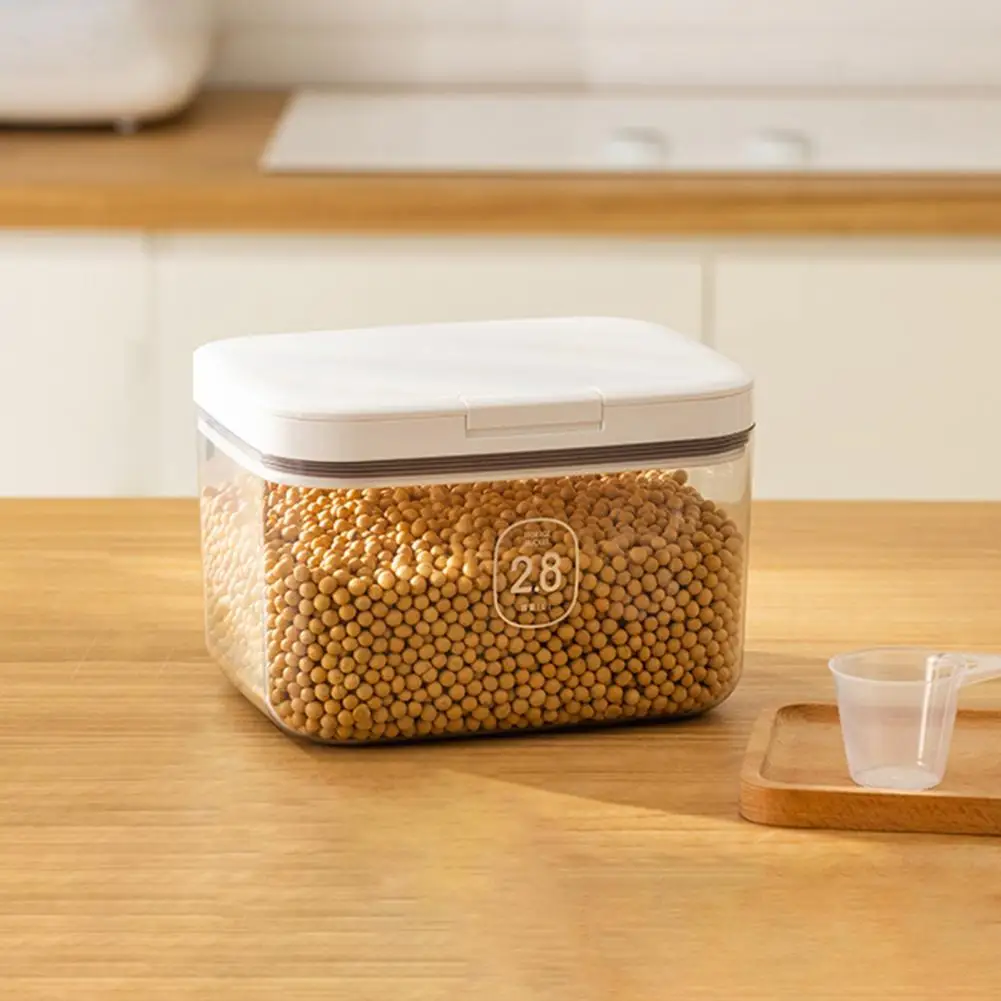 

Flour Dispenser User-friendly Flour Dispenser Multi-functional Rice Flour Container Set with Good Sealing Easy One-handed