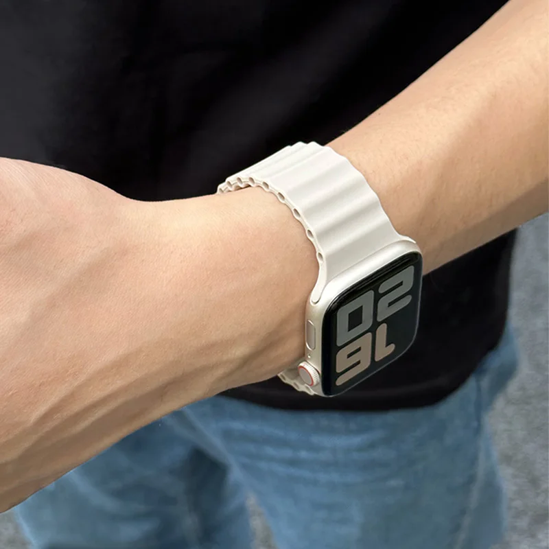 Magnetic Silicone Sport Strap