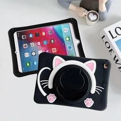 Kids Cartoon Tablet Stand Case for A11 Plus(11inch)X230 (Black Cat)