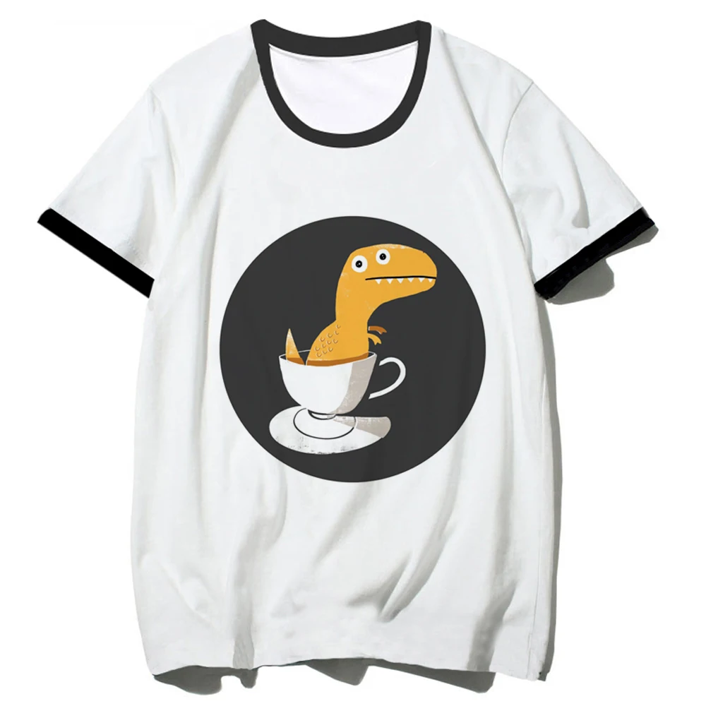 Trex Tea Tee Women Graphic Designer Top Female Y2K Clothes