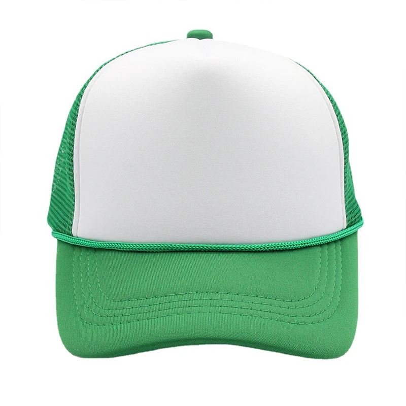 New Custom Logo Unisex 5 Panel Trucker Hat Summer Women Mesh Adjustable Sun Baseball Cap Outdoor Men Hip Hop Snapback Dad Hats 6
