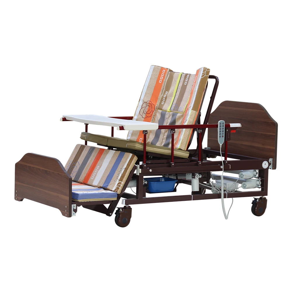 

Factory Price Medical Equipment three function adjustable electric lift hospital bed