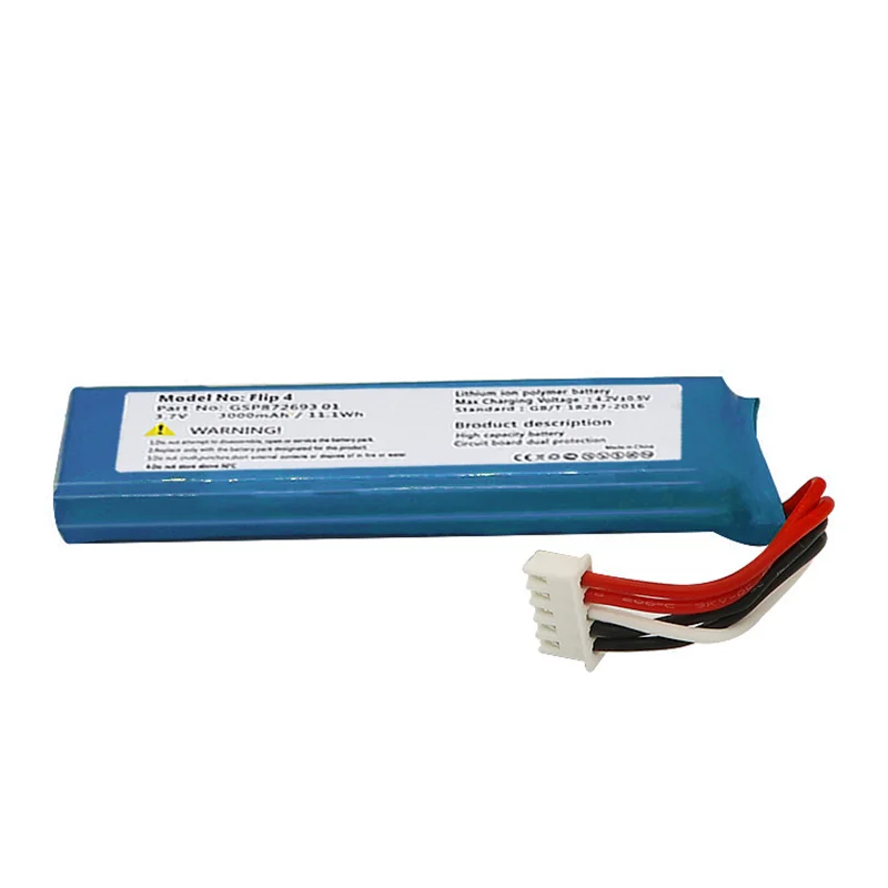 Atualizar 3.7v 3000 4200 7000mah Bateria Gsp872693 01 Mais Ferramentas para Bateria Jbl Flip Flip4 Edição Especial - Image 2