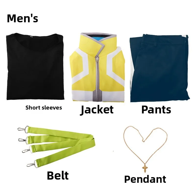 Men's Anime-Inspired Suit Cosplay Costume