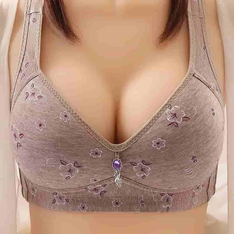 New Style Push Up Bra for Women Plus Size 36-42 B/C Bras Sexy Underwear  Wireless Bralette Female Thin Cup Floral Soft Brassiere - AliExpress