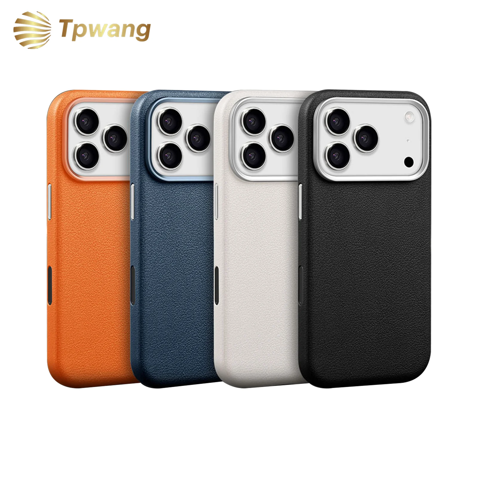 Luxurious Textile Leather Drop-Resistant Phone Case Cover