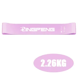 5 - Piece Colorful Resistance Bands Set for Fitness, Yoga, and Home Workouts (Light pink - 1)