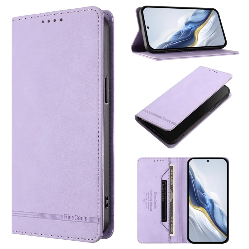 Luxury Leather Magnetic Flip Stand Phone Case Cover - Premium Protection with Elegant Design