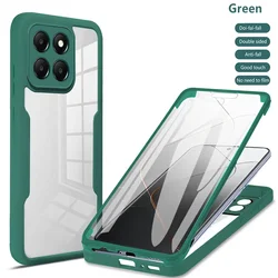 360 Full Body Protection Double - Sided Shockproof Case - Galaxy S23 Ultra (Green)