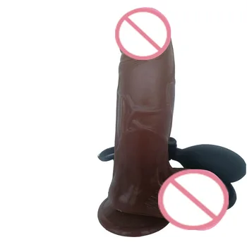 2018 Sex Shop Hot Sale Penis Butt Plug Anal Super Large Inflatable Huge Dildo Stimulate Massage Realistic Sex Toys for Women. 5