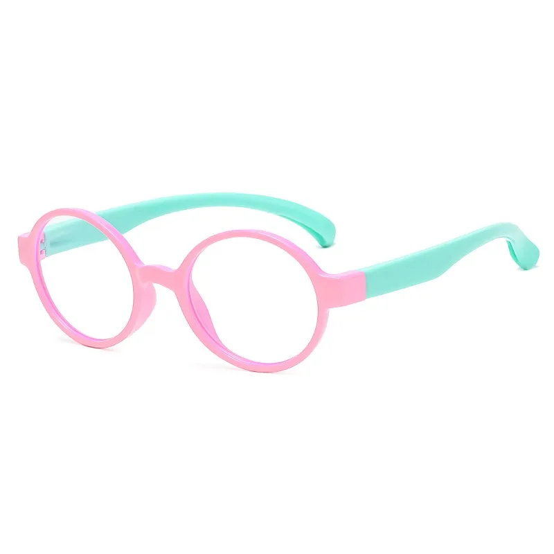 Anti Blue Light Kids Glasses Children Boy Girls TR90 Filter Soft Frame Computer Optical Frame Reflective Blocking Eyeglasses
