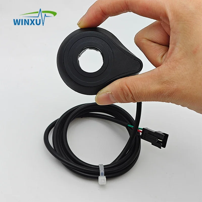 Sensore PAS per bici elettrica Dual Hall 12 Sistema di assistenza al pedale magnetico Booster di impulsi universale impermeabile per mountain bike elettrica Ebike - immagine 5