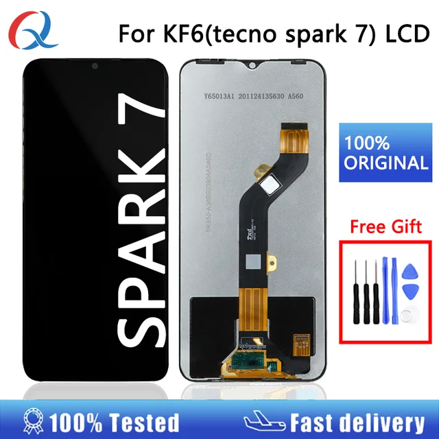 Original Digitizer Assembly For Tecno Spark 7 Lcd Mobile Phone Lcds For Tecno Kf6 Lcd Ecran.png