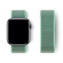 Premium Nylon Strap for Apple Watch - Versatile and Durable Bracelet Correa (18 marine green)