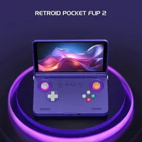 Портативная игровая консоль Retroid Pocket Flip2 Retro 5,5-дюймовый сенсорный AMOLED-экран 1080P SD865 Android 13 Wi-Fi 6 Портативный видеоплеер — изображение 5