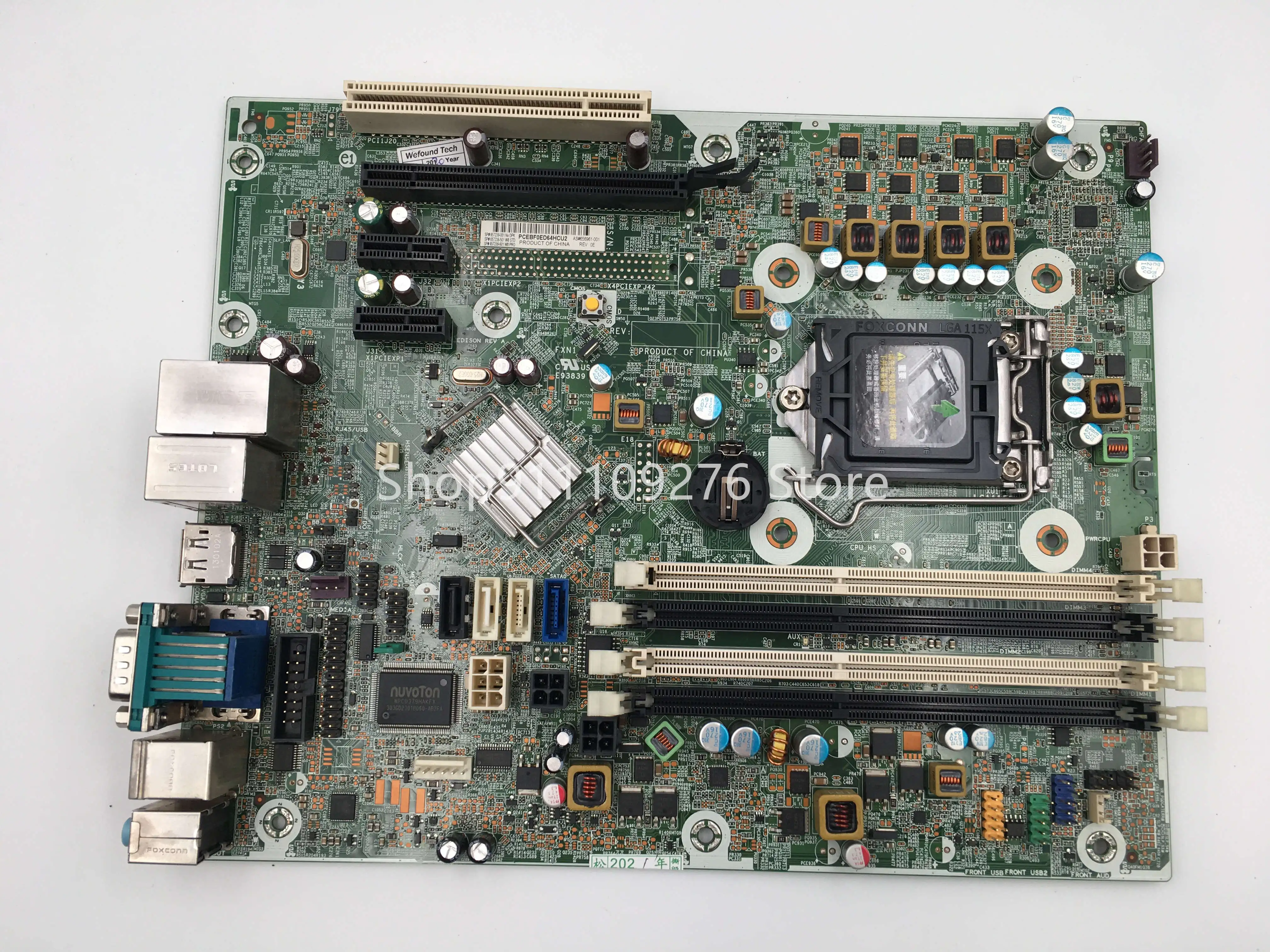 

Original Disassemble Motherboard for HP 6300 6380 Pro Desktop Motherboard 657239-001 656961-001