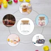 10/20PCS Mini Glass Bottles With Cork Stoppers 50ML Transparent Jars for Wedding Favors Crafts Home Decorations Party Favor 6