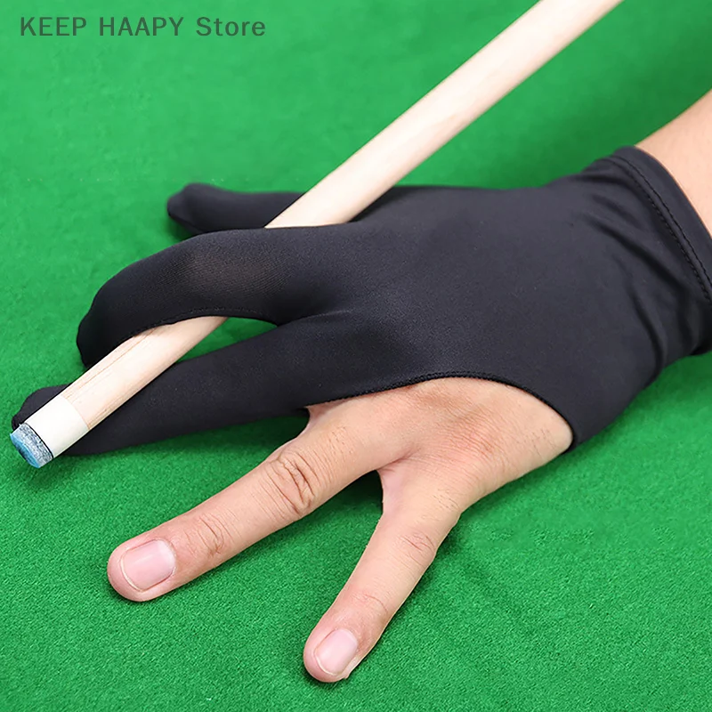 1PC Three-finger Gloves Pool Gloves Left Hand Average Size Billiard Supplies Smooth Biliardo Guanti Snooker Billiard Glove