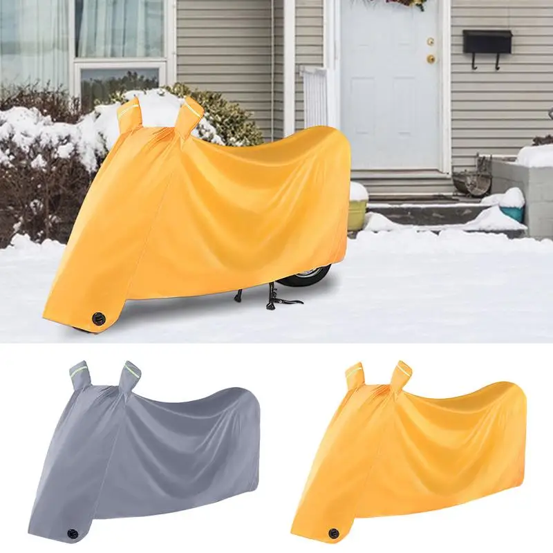 

Motorcycle Covers Winter Motorcycle Rain Sun UV Dust Wind Proof Cover With Lock-Holes All Season Motorcycle outdoor accessories