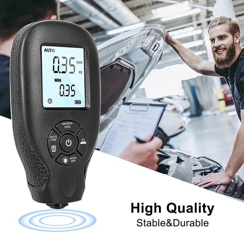 Paint Coating Thickness Gauge Car Coating Meter Gauge Auto Paint Film Tester Measuring Car Thickness Gauge Manual Paint Tools