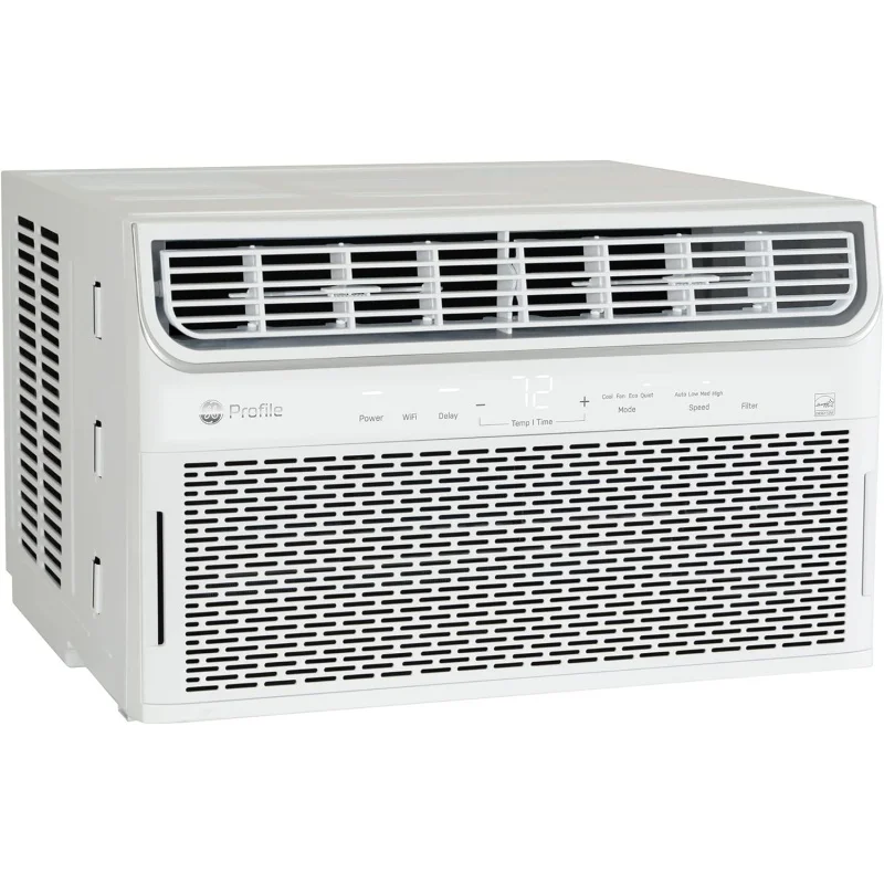 

GE Profile Inverter Window Air Conditioner 10,000 BTU, WiFi Enabled, Ultra Quiet, Energy Efficient for Medium Rooms, Easy Instal