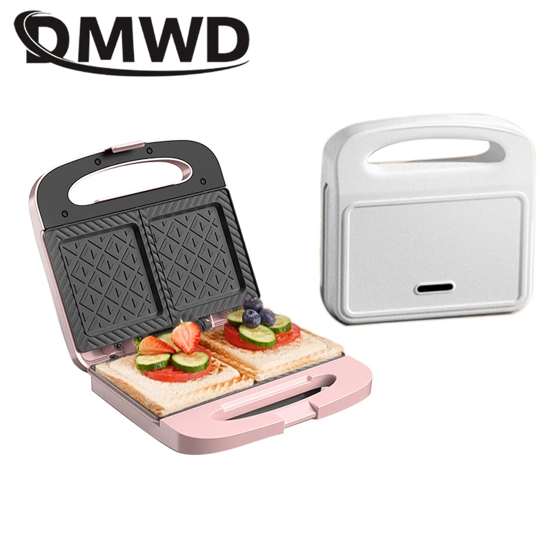 Sandwich Maker Electric Breakfast Baking Machine Egg Omelette Cooker Grill Pan Double-side Bread Pressure Toaster