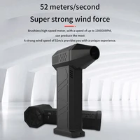 X3 High-speed Turbo 130,000 Rpm Brushless Violent Fan Handheld Rechargeable Outdoor Powerful Dusting Hair Dryer 2