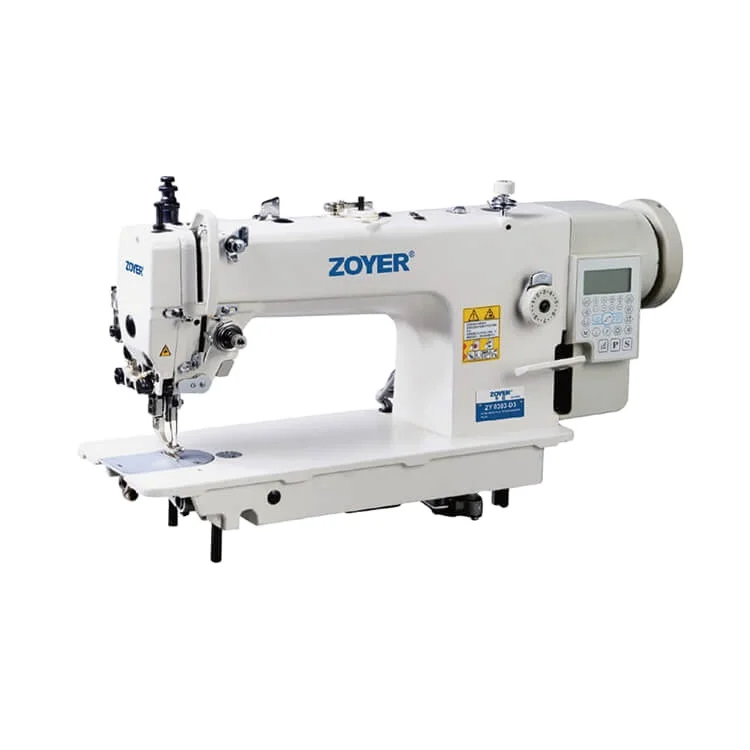 

hot sale direct drive auto trimmer full automatic ZOYER industrial lock stitch sewing machine for garment