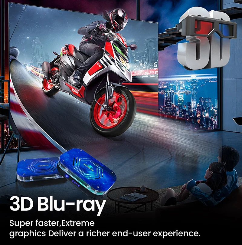 X4 Android TV Box Amlogic S905X4 2+16GB/4+32GB Set Top Box 2.4G/5G Dual Wifi BT4.0 4K/8K HD Media Player Built-in cooling fan