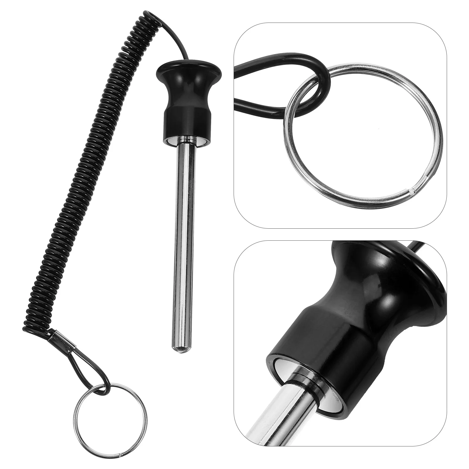 

Weight Plate Latch Stack Pin Fitness Tool Gym Equipment Bolt Arm Muscle Training Rack Iron Loading