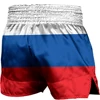 Russian flag Thai boxing shorts for men and women boxer shorts are suitable for training and competition MMA shorts 2