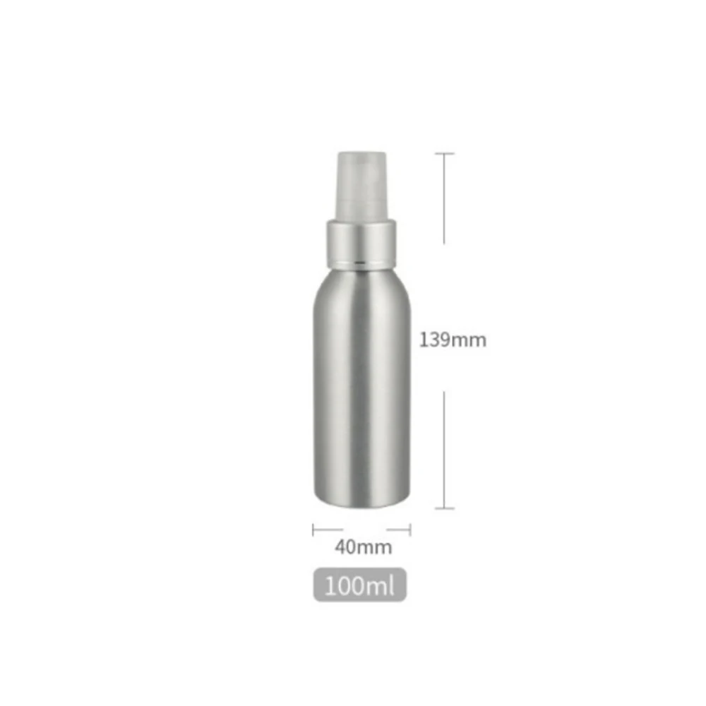 Aluminum Fine Mist Refillable Spray Bottle for Travel & Essential Oils