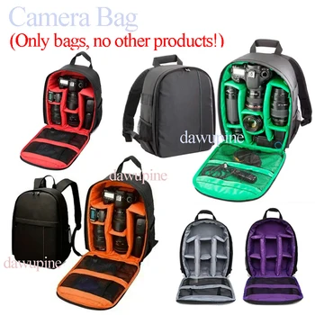 Borsa per Fotocamera, Zaino per Treppiede, Custodia Impermeabile per Videocamera Digitale, Borsa a Tracolla per DSLR Canon, Nikon, Sony, Olympus, Fuji