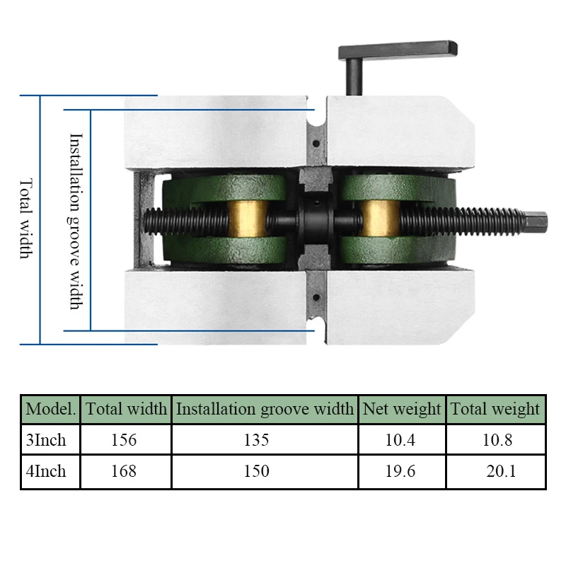 Milling Machine Machine With Vise Clip Round Tubular Object Cylindrical Center vise 3 inch 4 inch Heavy V-Shaped Flat Pliers 5