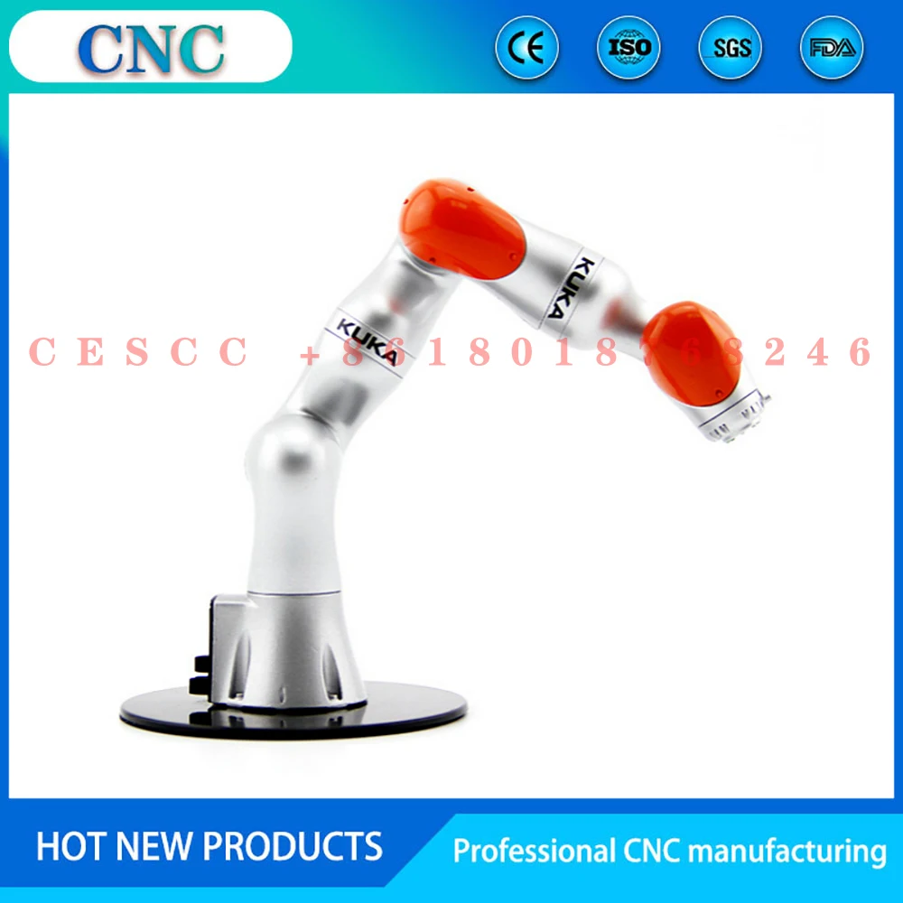 

CNC 1:6 KUKA LBR iiwa industrial robot mechanical arm model six-axis teaching aids display