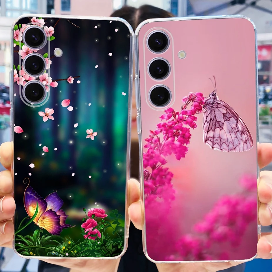 Stylish 2024 Painted Soft Silicone Phone Case